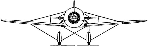 Travel Air Mystery Ship model front