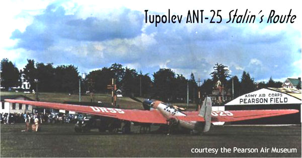 Tupolev ANT-25 at Pearson Field