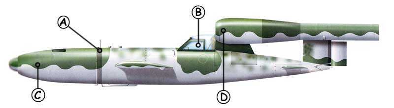 Fieseler Fi 103R Callout