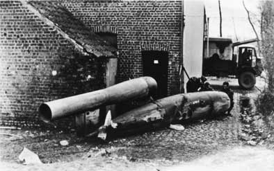 V-1 Unexploded Flying Bomb