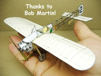 Vickers 22 paper model airplane