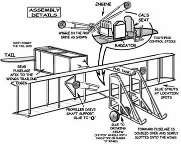Assembly Details of the Vin-Fiz
