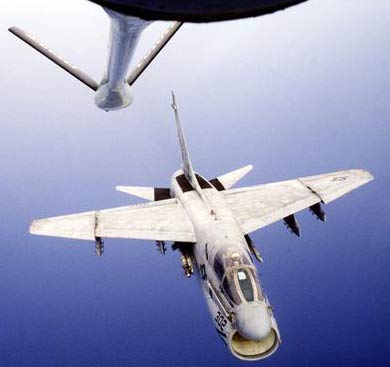 A-7 refueled