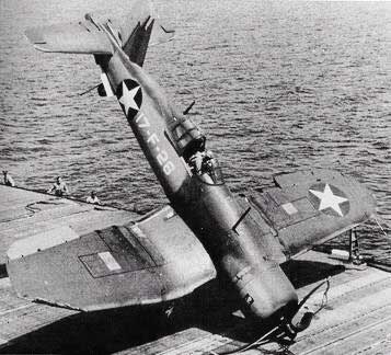 Vought F4U Corsair Crash