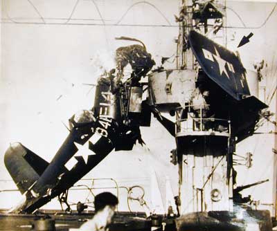 Vought F4U Corsair Crash