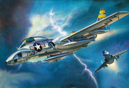 Vought F7U Cutlass Painting