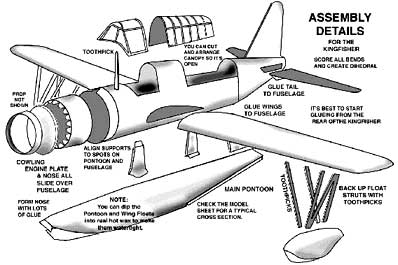 Assembly Details for the Kingfisher