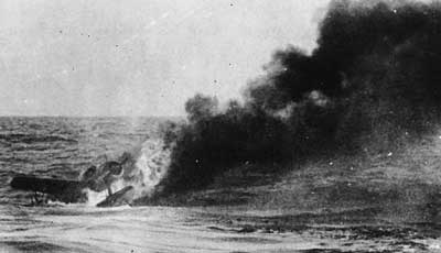 Vought OS2U Crash