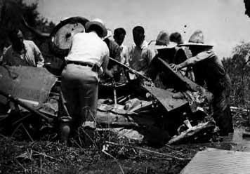 Jimmie Wedell Crash