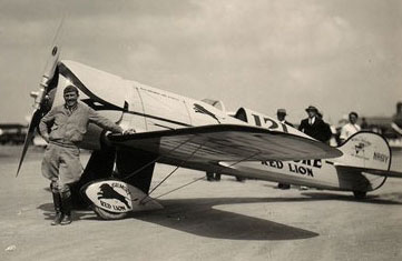 Rosco with his Wedell-Williams Racers