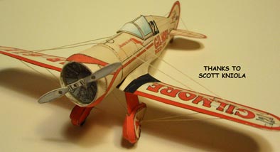 Wedell-Williams cardmodel