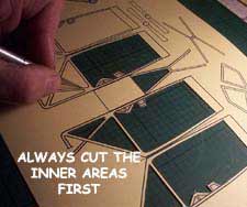 Wright Flyer cutting