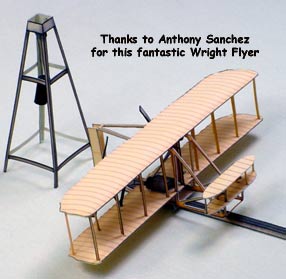 Wright Flyer downloadable cardmodel