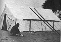 Wright Brother's guest tent