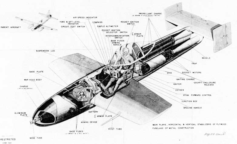 Yokosuka Ohka Cutaway