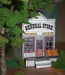 New England General Store paper model