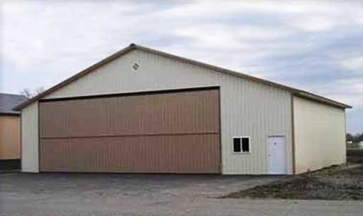 Aircraft Hanger in Metal