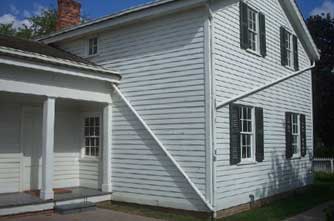 The parlor at Henry Ford's Birthplace