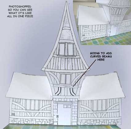 early planning of the Hunters Haven Story Book House