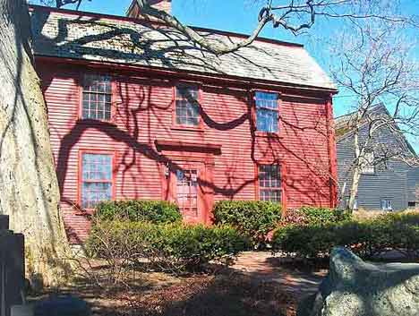 Nathaniel-Hawthorn-Birthplace in Salem-Ma