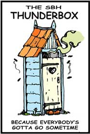 'thunderbox outhouse