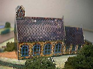 School House paper model