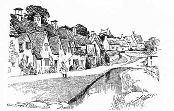 Cotswold Sketches Bibury