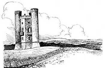 Cotswold Sketches Broadway Tower