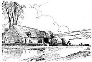 Cotswold Sketches Costwold Scene