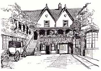 Cotswold Sketches Gloucester New Inn