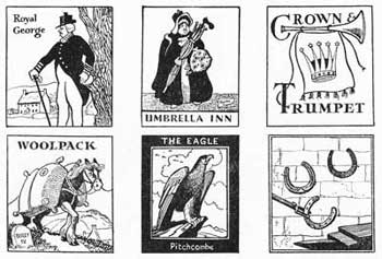 Cotswold Sketches Inn Signs