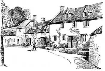 Cotswold Sketches Snowshill