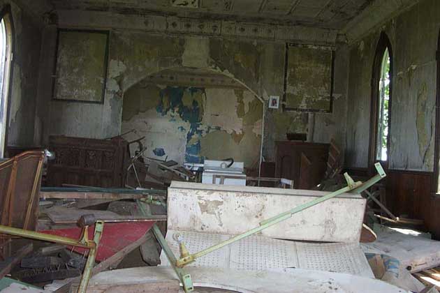 Trash in Church