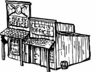 Assay and Land Office-Drawing