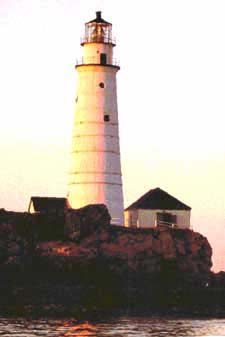 Boston Harbor Lighthouse-Little Brewster