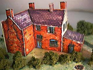 Bottle and Glass Inn paper model