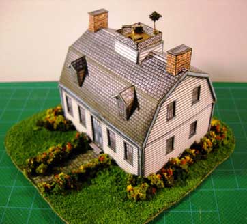 Captain's House paper model