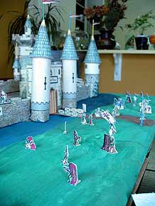 fantasy castle school project