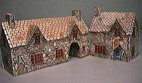 Paper model of the The Coaching Inn