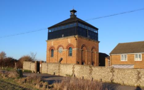 photo of the front angle of Foredown Tower