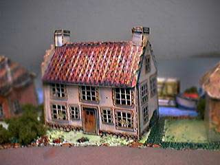 Gable House paper model