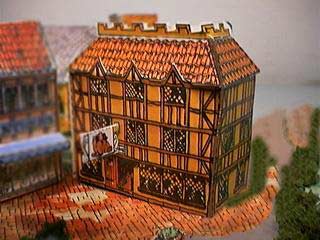 The Red Lion Inn paper model