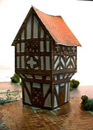 Harvard Jetty House paper models