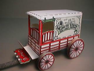 Medicine Wagon paper model