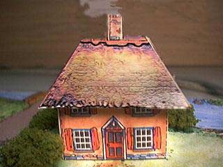 Mud Cottage paper model