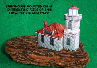 Mukilteo Lighthouse paper model