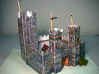 Norman Castle paper cardmodel