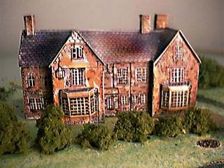 paper model of The Old New Inn