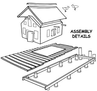 assembly details for oyster house