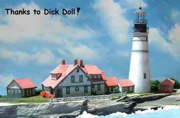 portland head light house lighthouse model card model paper cardmodel downloadable buy
